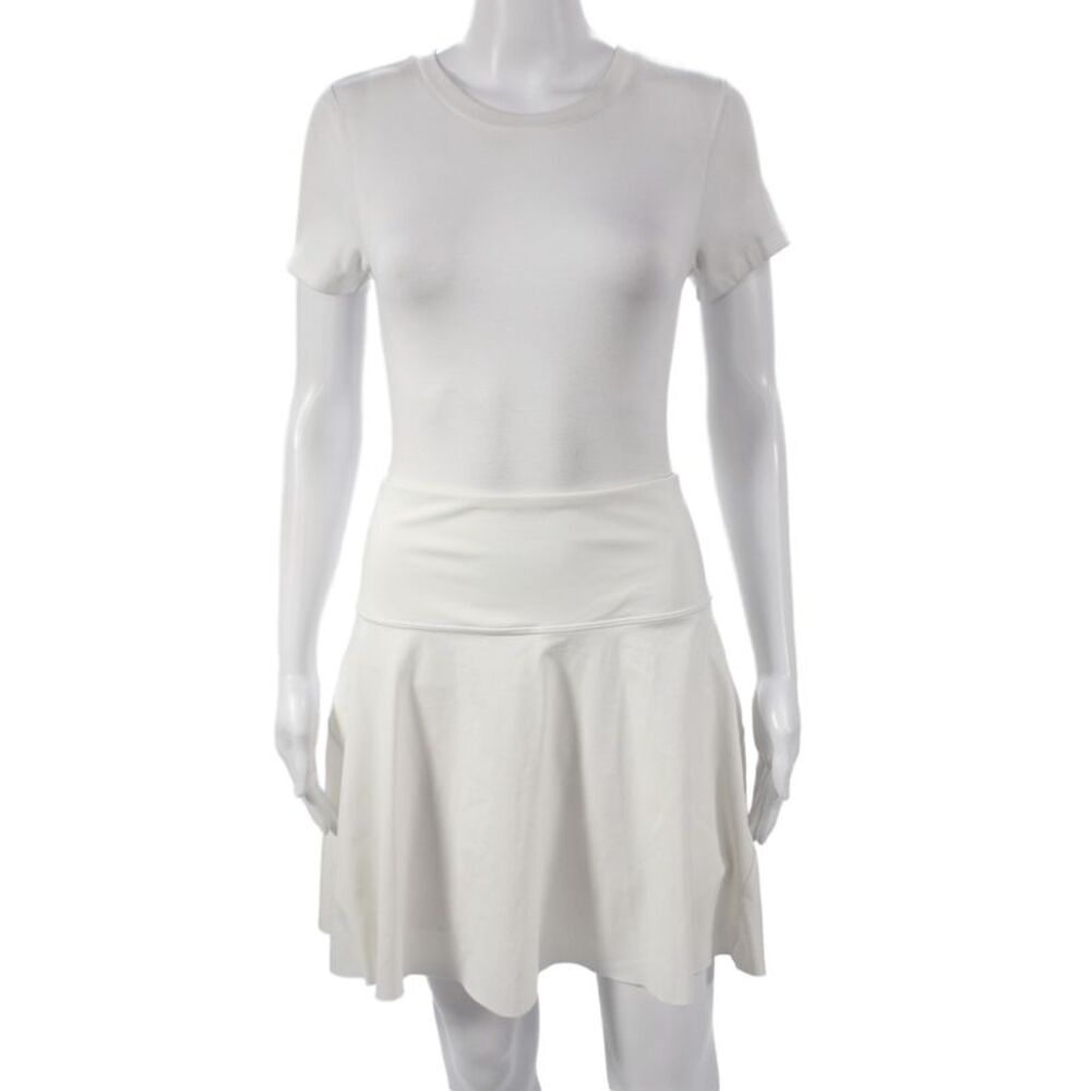Athleta Womens Athletic White Polyester Skort Size 1X